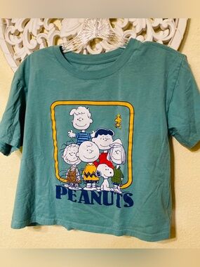 Peanuts  Graphic Tee - Teal